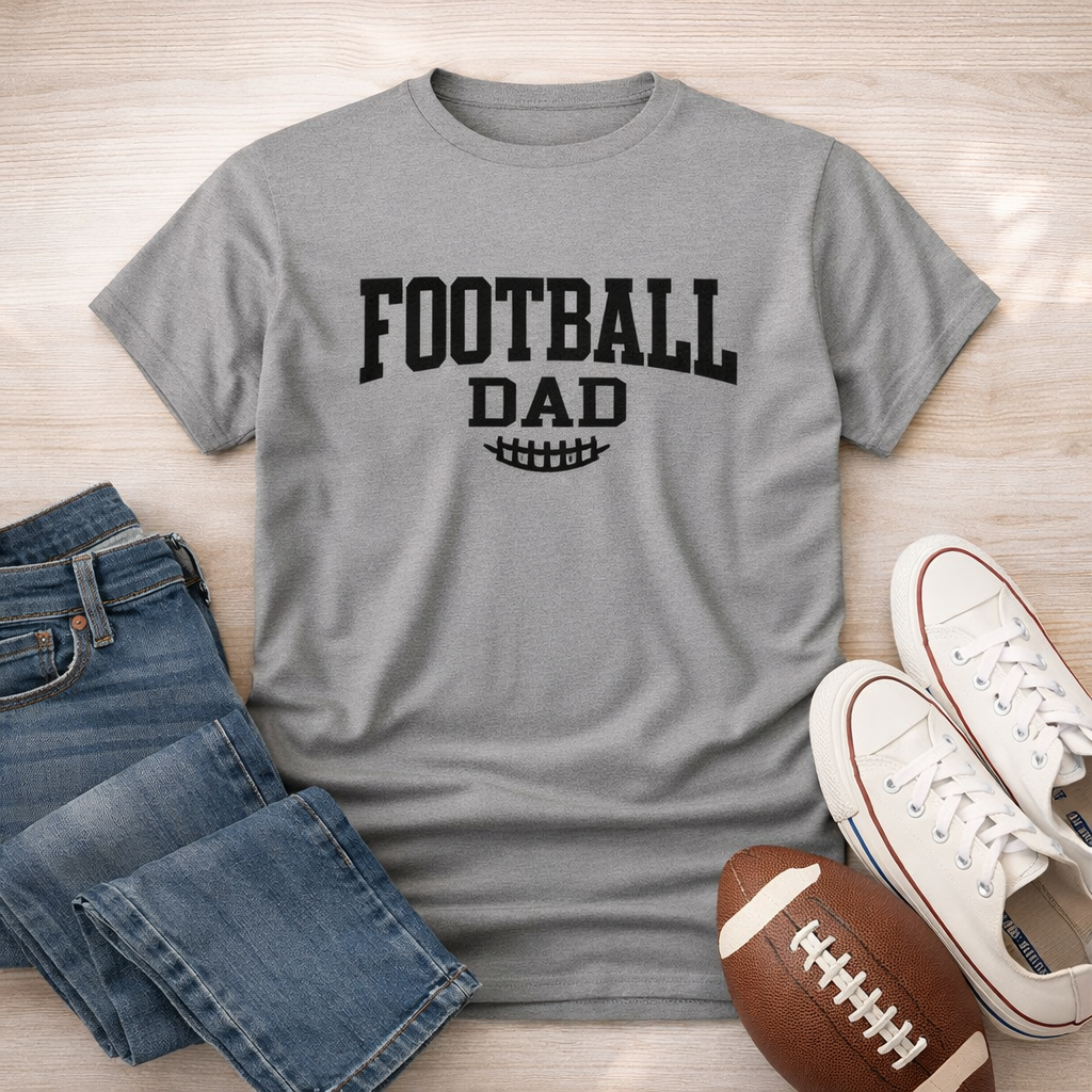 Football Dad Shirt, Dad Game Day Tee, Sports Dad Gift, Football Season Shirt, Gift for Dad, Fathers Day Shirt, Football Fan Apparel