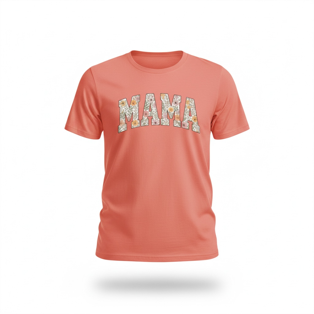 Mama Floral Shirt, Mothers Day Gift for Mom, Cute Mom Tee, Floral Mama Shirt, Gift for Mom, Spring Mom Outfit, Mom Life Shirt