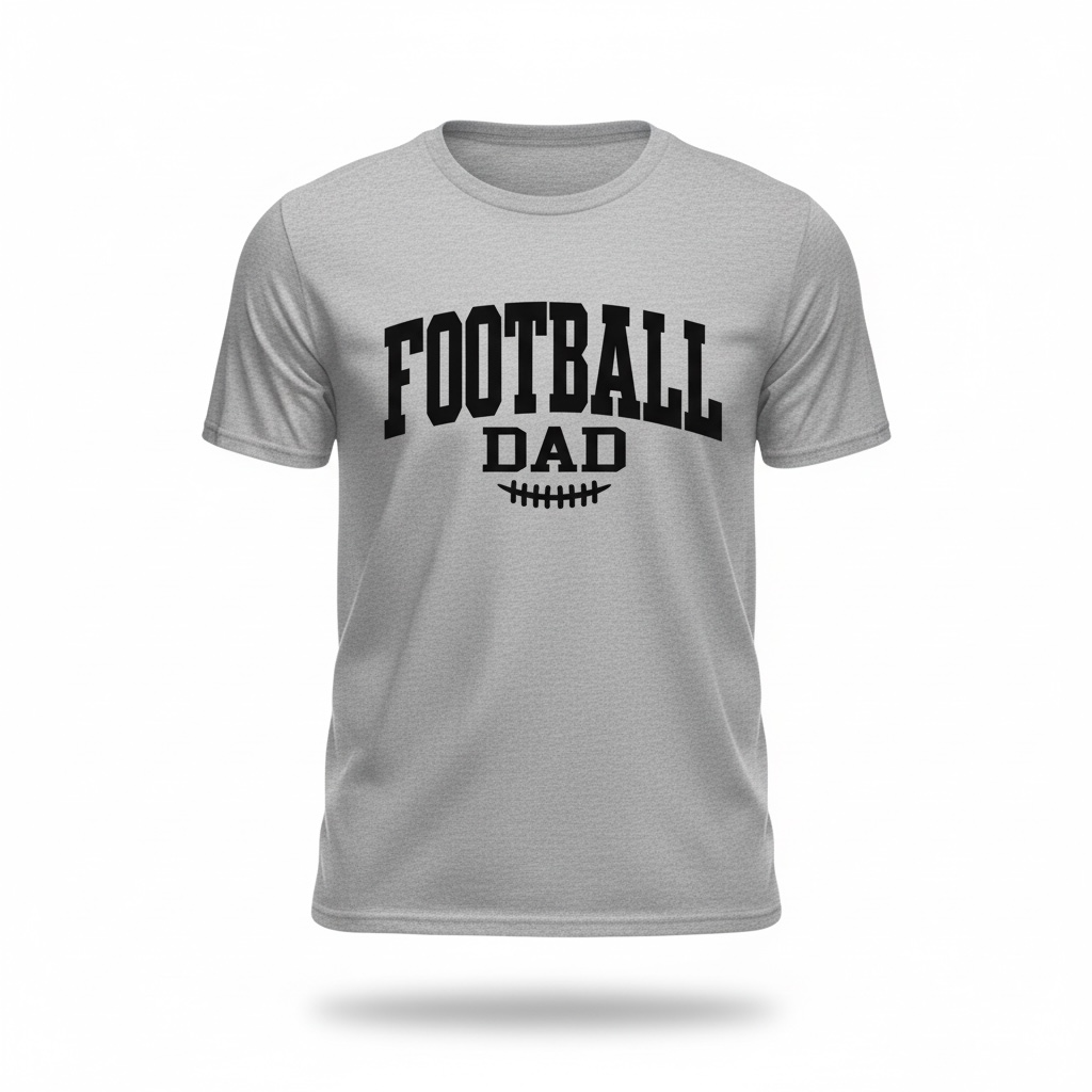 Football Dad Shirt, Dad Game Day Tee, Sports Dad Gift, Football Season Shirt, Gift for Dad, Fathers Day Shirt, Football Fan Apparel