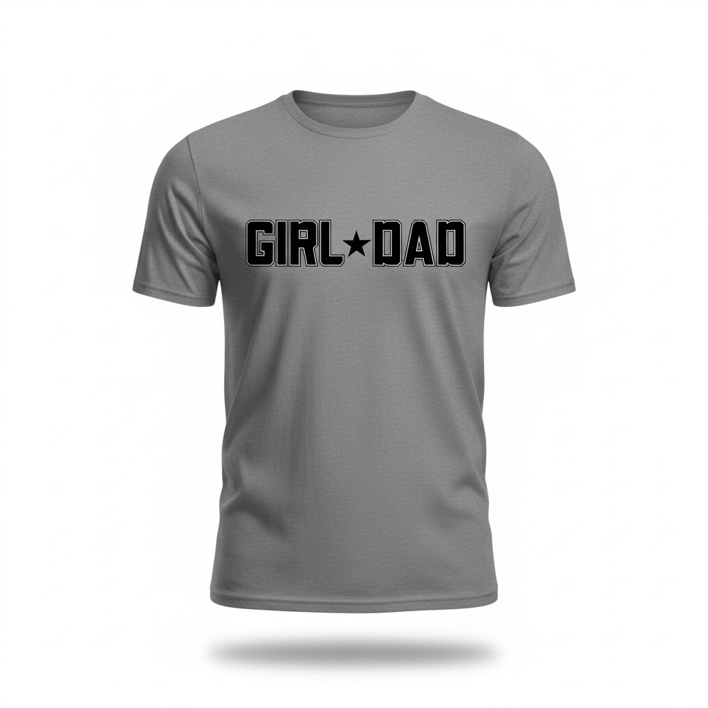 Girl Dad Shirt, Fathers Day Gift Shirt, Dad of Daughters Tee, Gift for Dad, Proud Girl Dad Shirt, Mens Graphic Tee, Dad Life Shirt