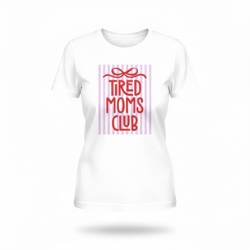Tired Moms Club Shirt, Funny Mom Shirt, Mothers Day Gift, Mom Life Tee, Exhausted Mom Shirt, Gift for Mom, Womens Graphic Tee