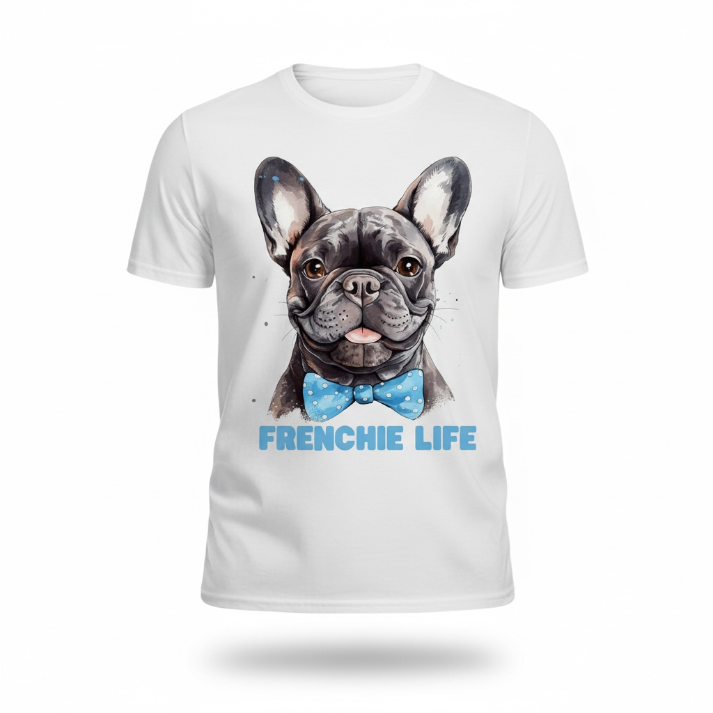 Frenchie Life Shirt, French Bulldog Shirt, Frenchie Mom Gift, Frenchie Dad Gift, Dog Lover Tee, Bulldog Owner Shirt, Pet Lover Gift